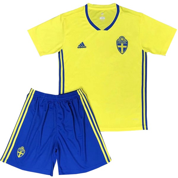 Maillot Football Suède Domicile Enfant 2018